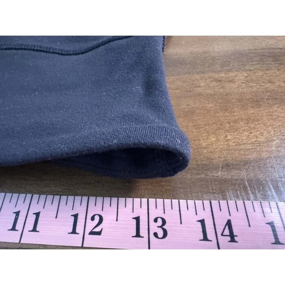 Lululemon Wunder Under Midrise Leggings 6 Black Active Athleisure Lougewear